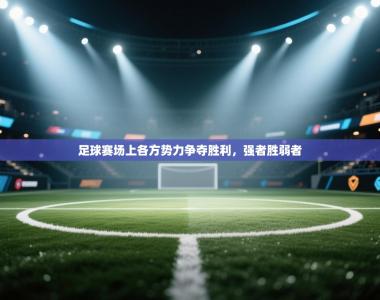 足球赛场上各方势力争夺胜利，强者胜弱者