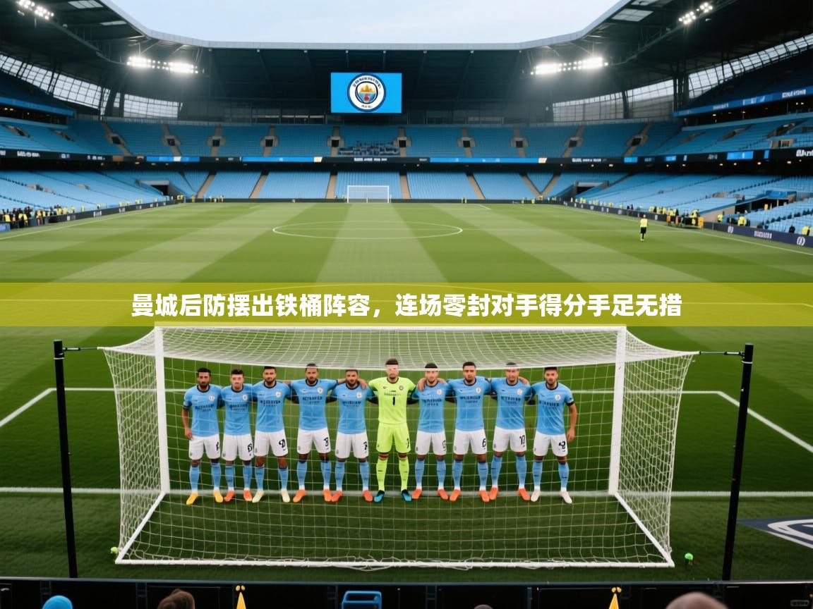 曼城后防摆出铁桶阵容，连场零封对手得分手足无措  第1张